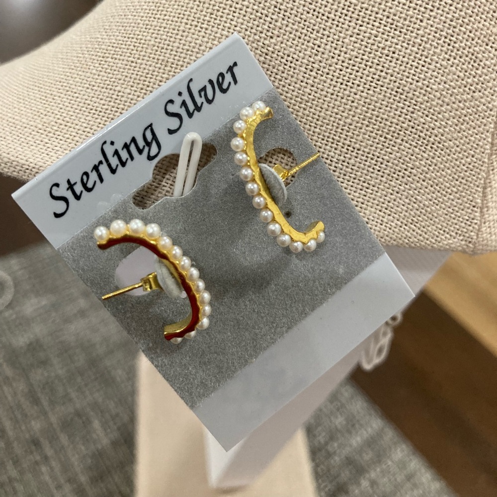 Sterling silver earrings
